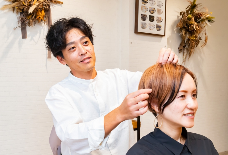 ケア方法をアドバイス